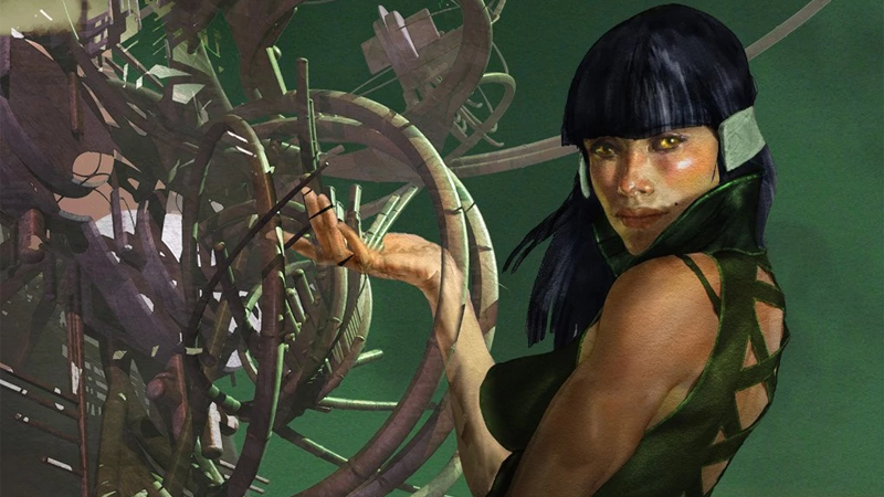 Sersi, as she appeared on the cover of Eternals #2 in 2006.